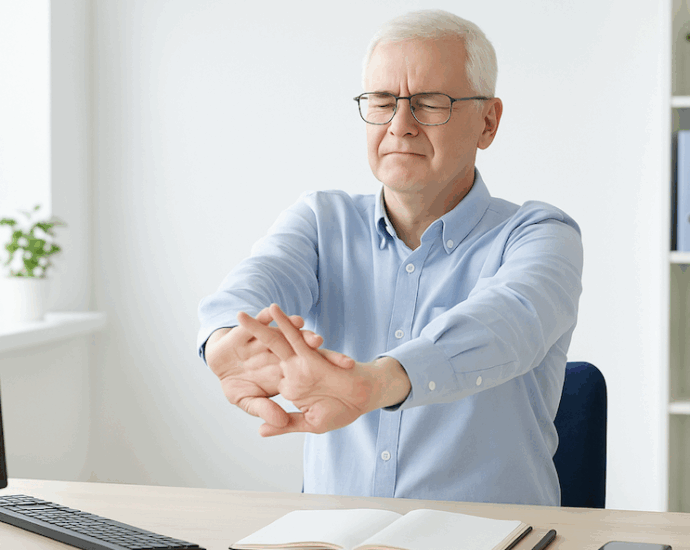 få hjælp til dine stive led på arbejdspladsen